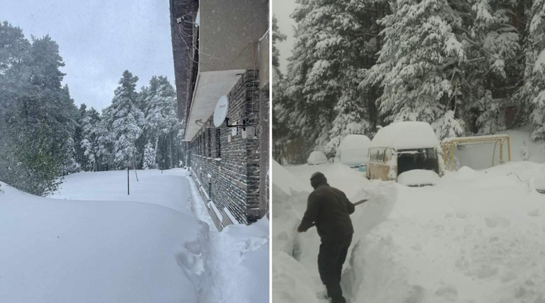 30 души са блокирани в хижа край Скобелево, сред тях бременна и деца
